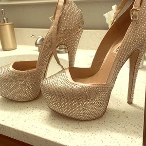 Steve Madden rhinestone heels